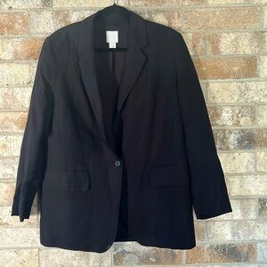 Linen oversized H&M blazer
